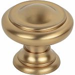 Top Knobs Nouveau III 1-1/8" (29mm) Dome Cabinet Knob (Honey Bronze)