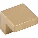 Top Knobs Nouveau III 1" (25mm) Square Cabinet Knob (Honey Bronze)