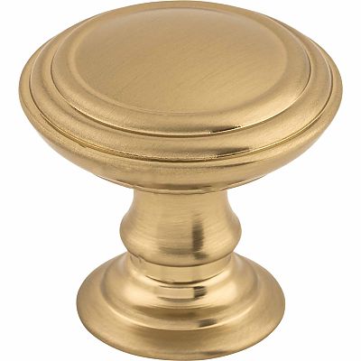 Top Knobs Chareau-Reeded 1-1/2" (38mm) Cabinet Knob (Honey Bronze)