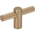 Top Knobs Garrison - Dempsey 2-1/2" (64mm) Cabinet T-Knob (Honey Bronze)