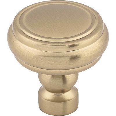 Top Knobs Devon 1-1/4" (32mm) Brixton Rimmed Cabinet Knob (Honey Bronze)
