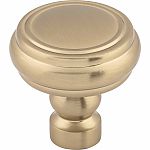 Top Knobs Devon 1-1/4" (32mm) Brixton Rimmed Cabinet Knob (Honey Bronze)