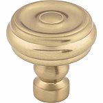 Top Knobs Devon 1-1/4" (32mm) Brixton Button Cabinet Knob (Honey Bronze)