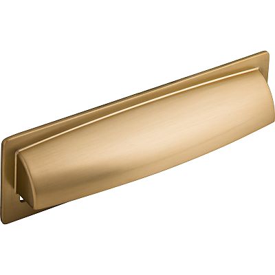 Top Knobs Lynwood 5-1/16" (129mm) Center-to-Center Hollin Cabinet Cup Pull (Honey Bronze)