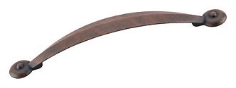 Top Knobs Dakota 5-1/16" (129mm) Center-to-Center Arc Cabinet Pull (Patina Rouge)