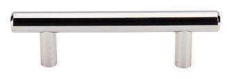 Top Knobs Hopewell 3" (76mm) Center-to-Center Cabinet Bar Pull - 4-9/16" (116mm) Overall Length (Polished Nickel)