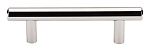 Top Knobs Hopewell 3" (76mm) Center-to-Center Cabinet Bar Pull - 4-9/16" (116mm) Overall Length (Polished Nickel)