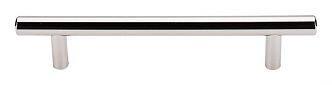 Top Knobs Hopewell 5-1/16" (129mm) Center-to-Center Cabinet Bar Pull - 7" (178mm) Overall Length (Polished Nickel)
