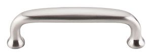 Top Knobs Asbury 3" (76mm) Center-to-Center Charlotte Cabinet Pull (Brushed Satin Nickel)
