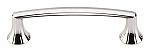 Top Knobs Asbury 3-3/4" (96mm) Center-to-Center Rue Cabinet Pull (Polished Nickel)