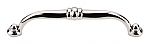 Top Knobs Asbury 5-1/16" (129mm) Center-to-Center Voss Cabinet Pull (Polished Nickel)
