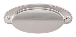 Top Knobs Asbury 2-9/16" (65mm) Center-to-Center Cup Cabinet Pull (Brushed Satin Nickel)