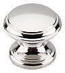 Top Knobs Asbury 1-3/8" (35mm) Flat Top Cabinet Knob (Polished Nickel)