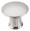 Top Knobs Asbury 1-1/4" (32mm) Lund Cabinet Knob (Brushed Satin Nickel)