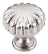 Top Knobs Asbury 1-1/4" (32mm) Melon Cabinet Knob (Brushed Satin Nickel)