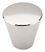 Top Knobs Asbury 1-1/16" (27mm) Cone Cabinet Knob (Polished Nickel)