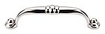 Top Knobs Asbury 3-3/4" (96mm) Center-to-Center Voss Cabinet Pull (Polished Nickel)