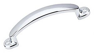 Top Knobs Somerset 3" (76mm) Center-to-Center Arendal Cabinet Pull (Polished Chrome)