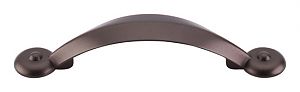 Top Knobs Dakota 3" (76mm) Center-to-Center Angle Cabinet Pull (Oil Rubbed Bronze)