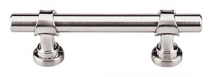 Top Knobs Dakota 3" (76mm) Center-to-Center Bit Cabinet Pull (Brushed Satin Nickel)