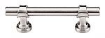 Top Knobs Dakota 3" (76mm) Center-to-Center Bit Cabinet Pull (Brushed Satin Nickel)