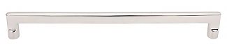 Top Knobs Aspen II Cast Bronze 12" (305mm) Center-to-Center Flat Sided Appliance Pull (Polished Nickel)