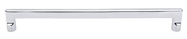 Top Knobs Aspen II Cast Bronze 18" (457mm) Center-to-Center Flat Sided Appliance Pull (Polished Chrome)