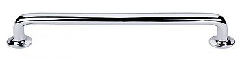 Top Knobs Aspen II Cast Bronze 12" (305mm) Center-to-Center Rounded Appliance Pull (Polished Chrome)