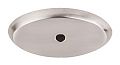 Top Knobs Aspen II Cast Bronze 1-3/4" (44mm) Oval Backplate (Brushed Satin Nickel)