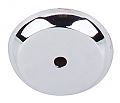 Top Knobs Aspen II Cast Bronze 1-1/4" (32mm) Round Backplate (Polished Chrome)
