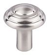 Top Knobs Aspen II Cast Bronze 1-1/4" (32mm) Button Knob (Brushed Satin Nickel)