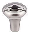Top Knobs Aspen II Cast Bronze 1" (25mm) Peak Knob (Brushed Satin Nickel)