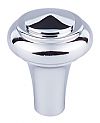 Top Knobs Aspen II Cast Bronze 1" (25mm) Peak Knob (Polished Chrome)