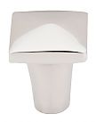 Top Knobs Aspen II Cast Bronze 7/8" (22mm) Square Knob (Polished Nickel)