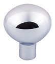Top Knobs Aspen II Cast Bronze 1-7/16" (37mm) Egg Cabinet Knob (Polished Chrome)