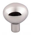 Top Knobs Aspen II Cast Bronze 1-7/16" (37mm) Egg Cabinet Knob (Polished Nickel)