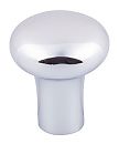 Top Knobs Aspen II Cast Bronze 1-1/8" (29mm) Round Knob (Polished Chrome)
