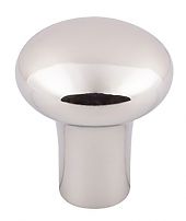 Top Knobs Aspen II Cast Bronze 1-1/8" (29mm) Round Knob (Polished Nickel)