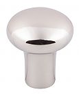 Top Knobs Aspen II Cast Bronze 1-1/8" (29mm) Round Knob (Polished Nickel)