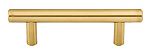 Top Knobs Hopewell 3" (76mm) Center-to-Center Cabinet Bar Pull - 4-9/16" (116mm) Overall Length (Honey Bronze)