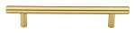 Top Knobs Hopewell 5-1/16" (129mm) Center-to-Center Cabinet Bar Pull - 7" (178mm) Overall Length (Honey Bronze)