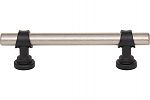 Top Knobs Dakota 3-3/4" (96mm) Center-to-Center Bit Cabinet Pull (Pewter Antique/Flat Black)