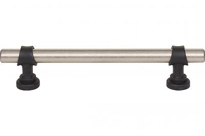 Top Knobs Dakota 5-1/16" (129mm) Center-to-Center Bit Cabinet Pull (Pewter Antique/Flat Black)