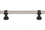 Top Knobs Dakota 5-1/16" (129mm) Center-to-Center Bit Cabinet Pull (Pewter Antique/Flat Black)