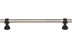 Top Knobs Dakota 7-9/16" (192mm) Center-to-Center Bit Cabinet Pull (Pewter Antique/Flat Black)