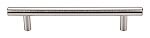 Top Knobs Hopewell 5-1/16" (129mm) Center-to-Center Cabinet Bar Pull - 7" (178mm) Overall Length (Brushed Satin Nickel)