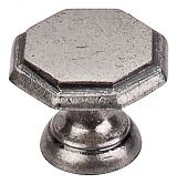 Top Knobs Britannia 1-1/4" (32mm) Cabinet Knob (Antique Pewter)