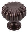 Top Knobs 1-1/4" (32mm) Melon Cut Cabinet Knob (Oil Rubbed Bronze)