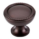 Top Knobs 1-3/8" (35mm) Emboss Cabinet Knob (Oil Rubbed Bronze)