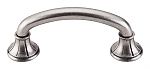 Top Knobs Edwardian 3" (76mm) Center-to-Center Lund Cabinet Pull (Antique Pewter)